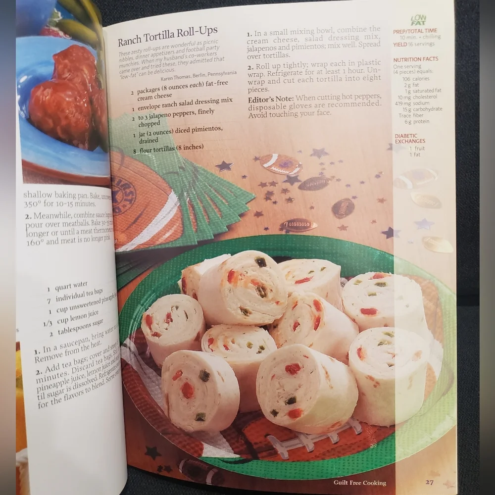 Guilt Free Cooking: 356 Home Style Recipes for Healthier Living